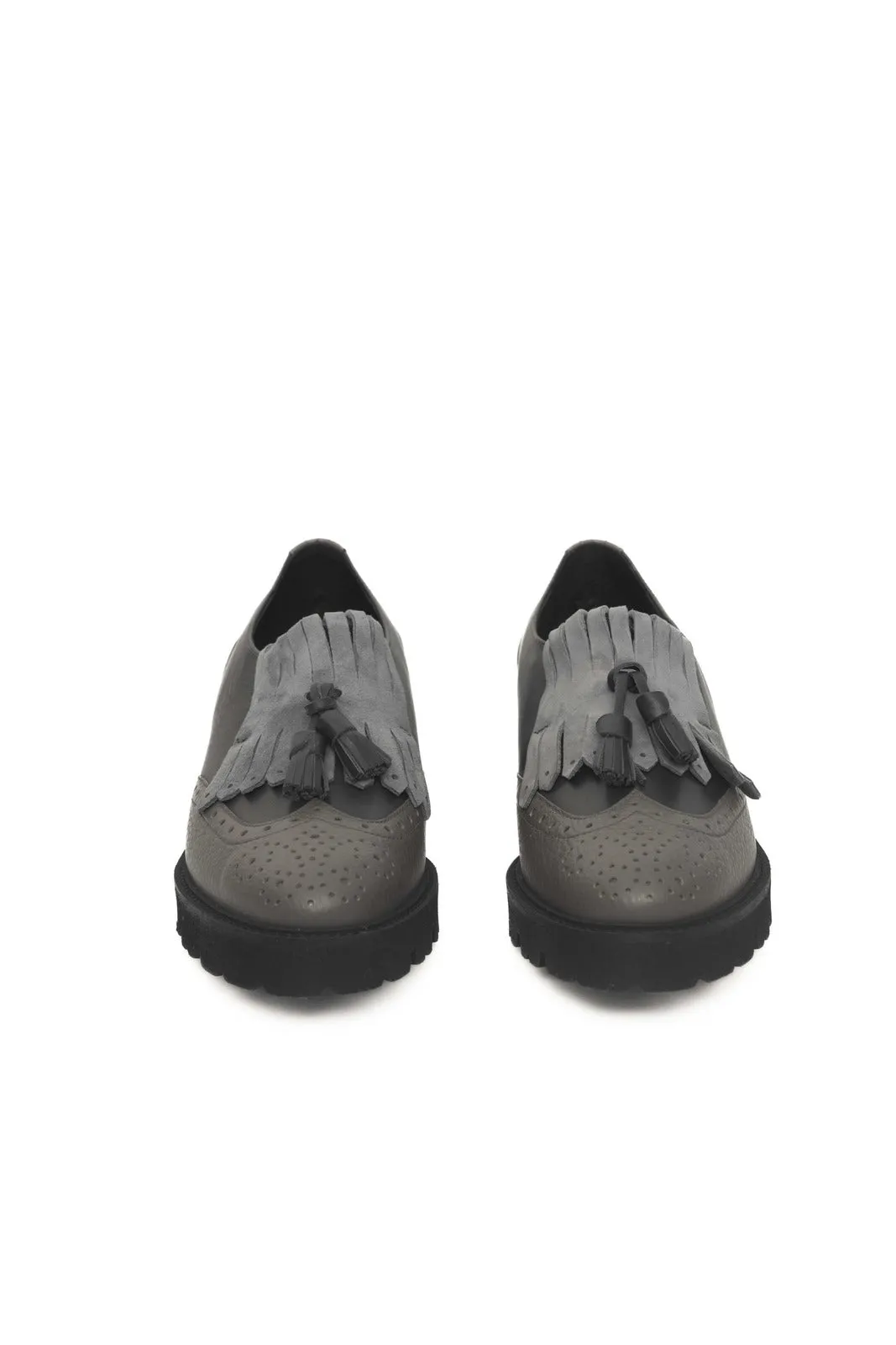 Cerruti 1881 mocassino grigio   