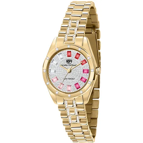 CHIARA FERRAGNI BRAND Orologio Chiara Ferragni solo tempo in acciaio