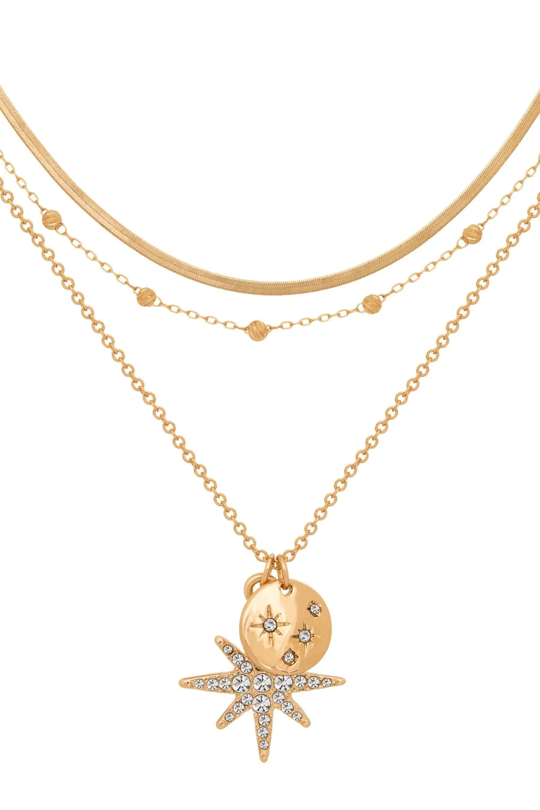 Collana caramello Gioielli London con stella eterna