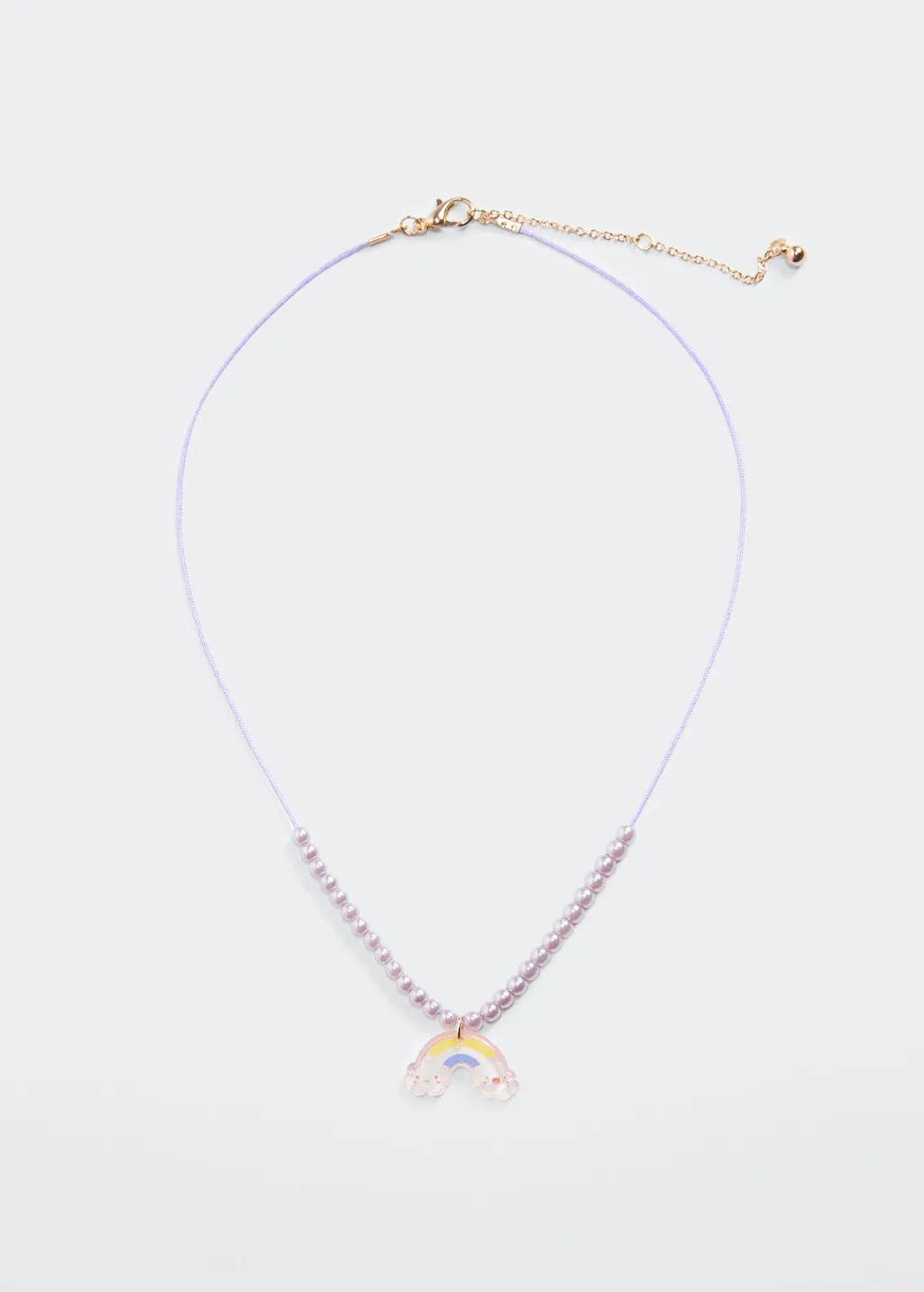 Collana ciondolo arcobaleno