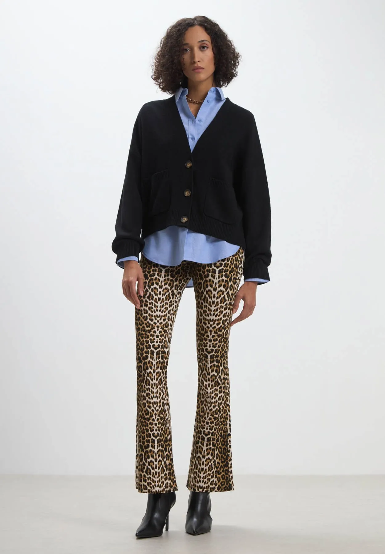 CON TASCHINE  - Cardigan