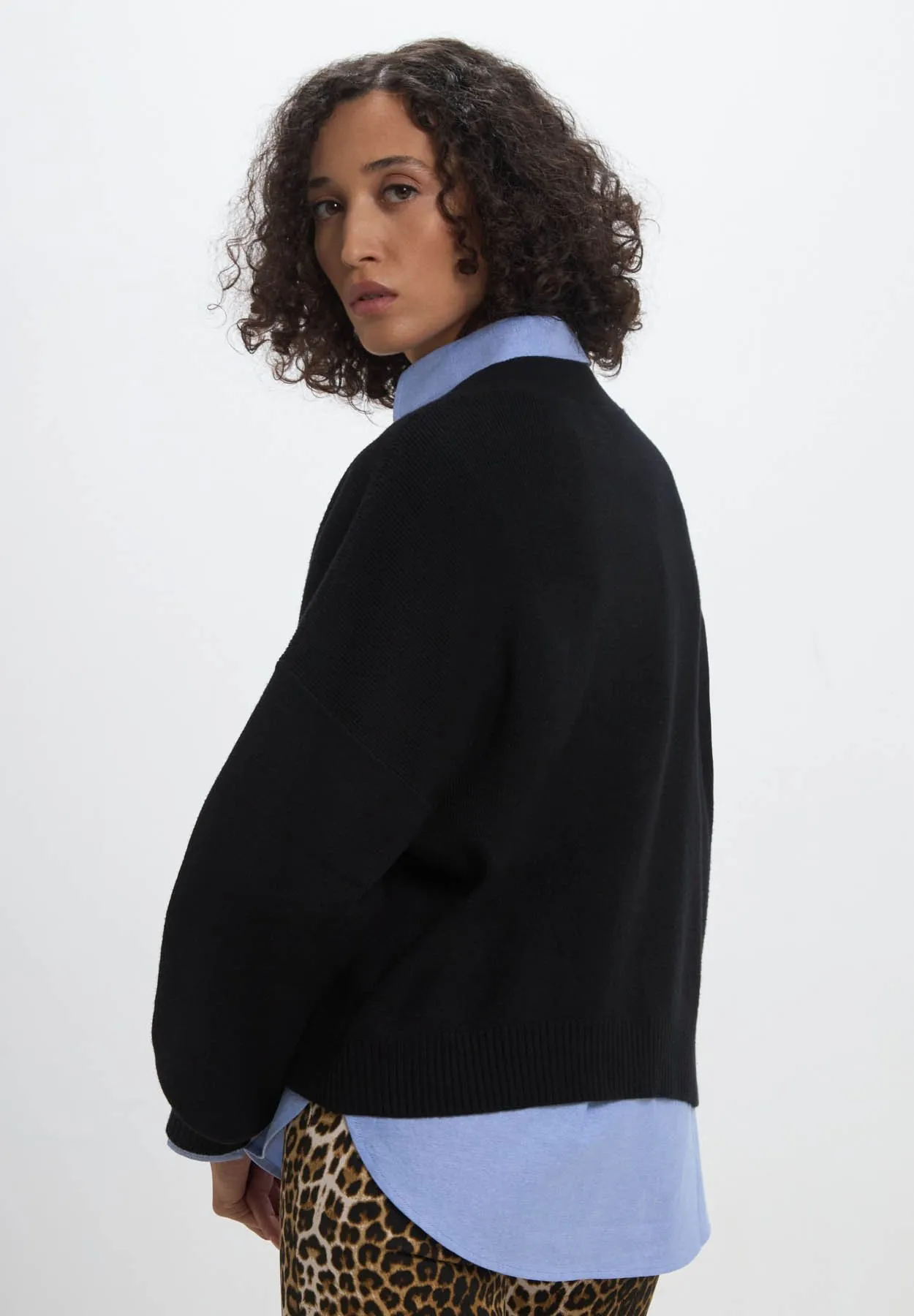 CON TASCHINE  - Cardigan