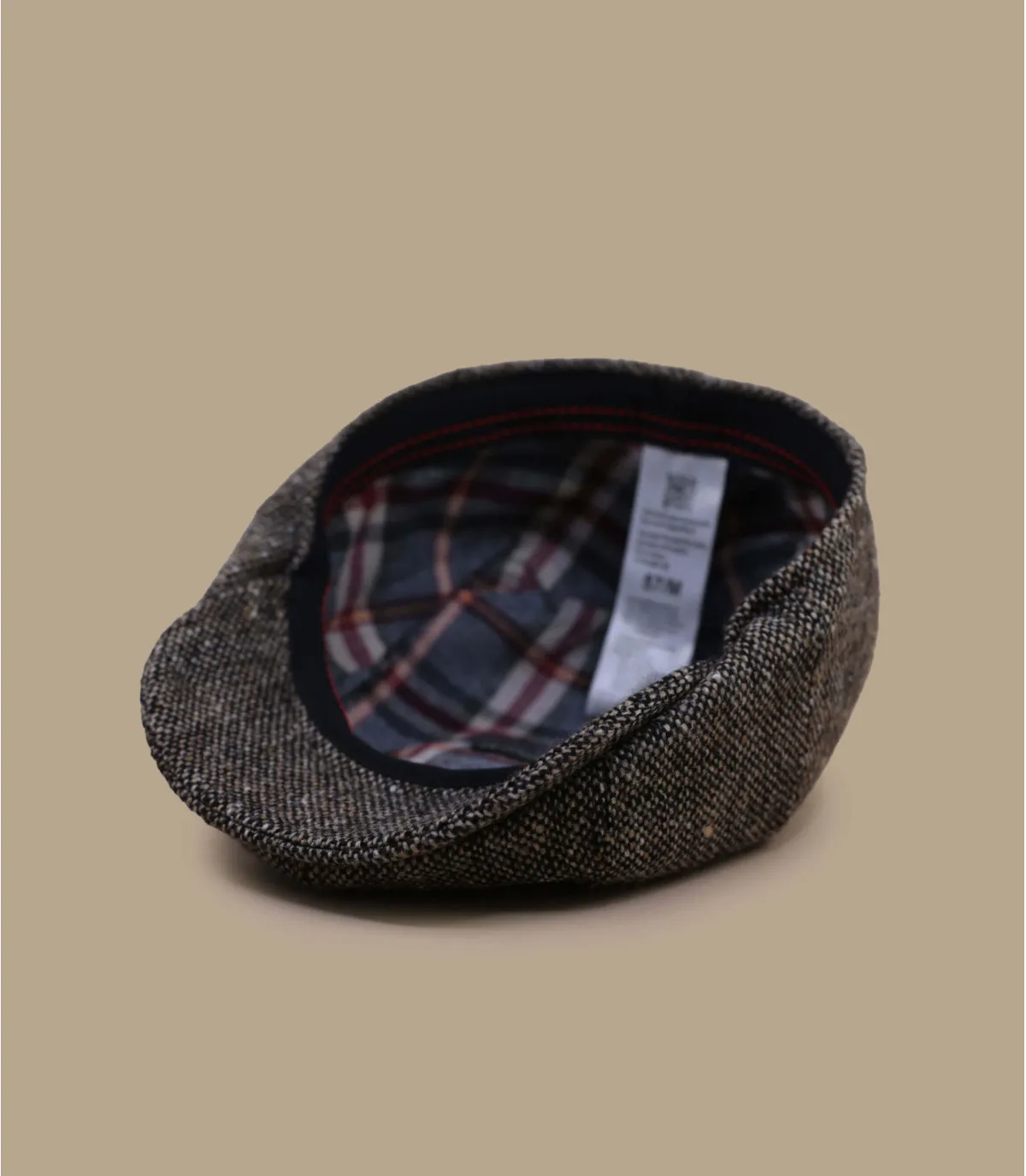 Coppola irlandese in lana beigePrinceton Tweed beige     