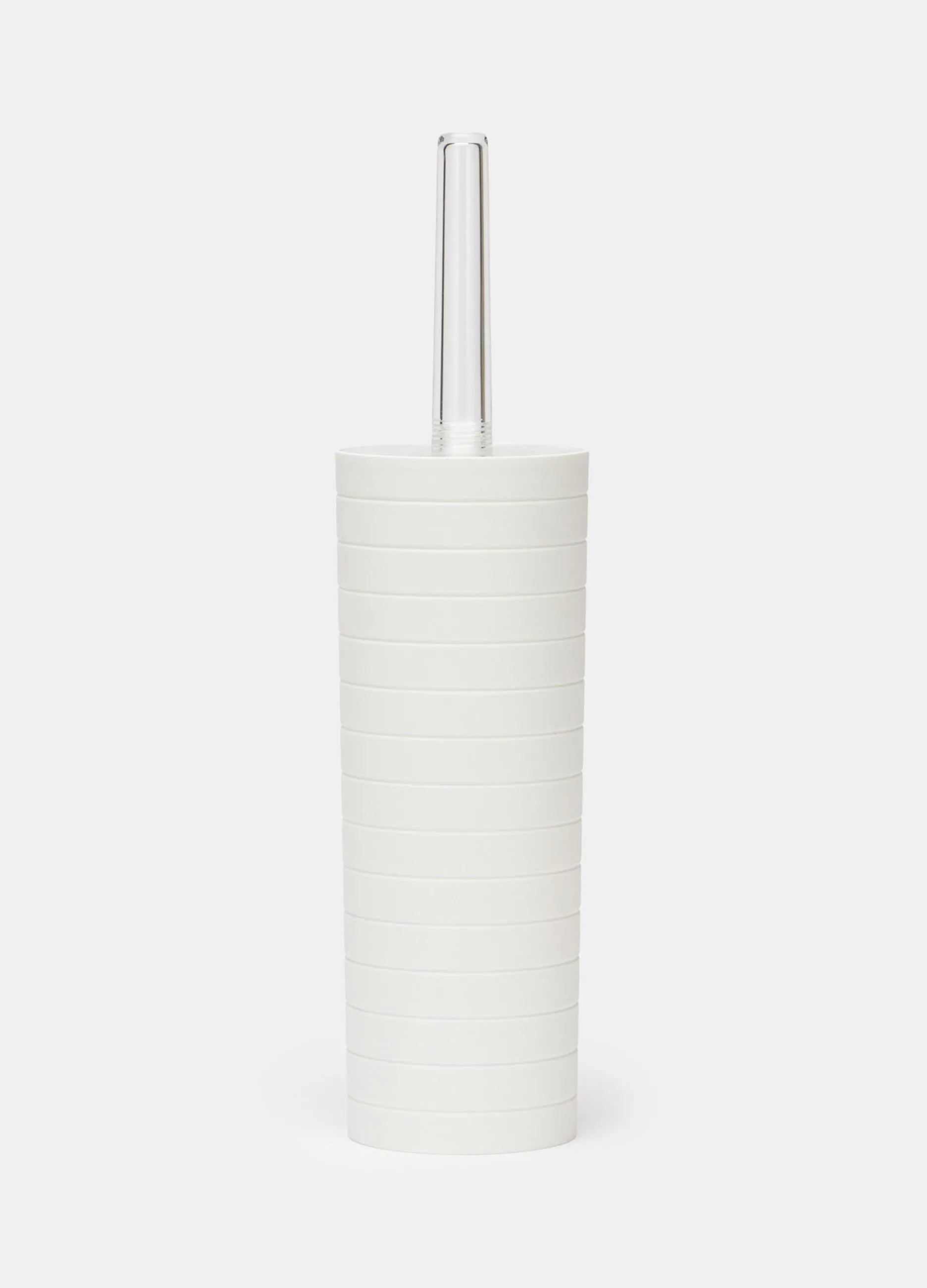 CROFF  Porta scopino a righe in plastica