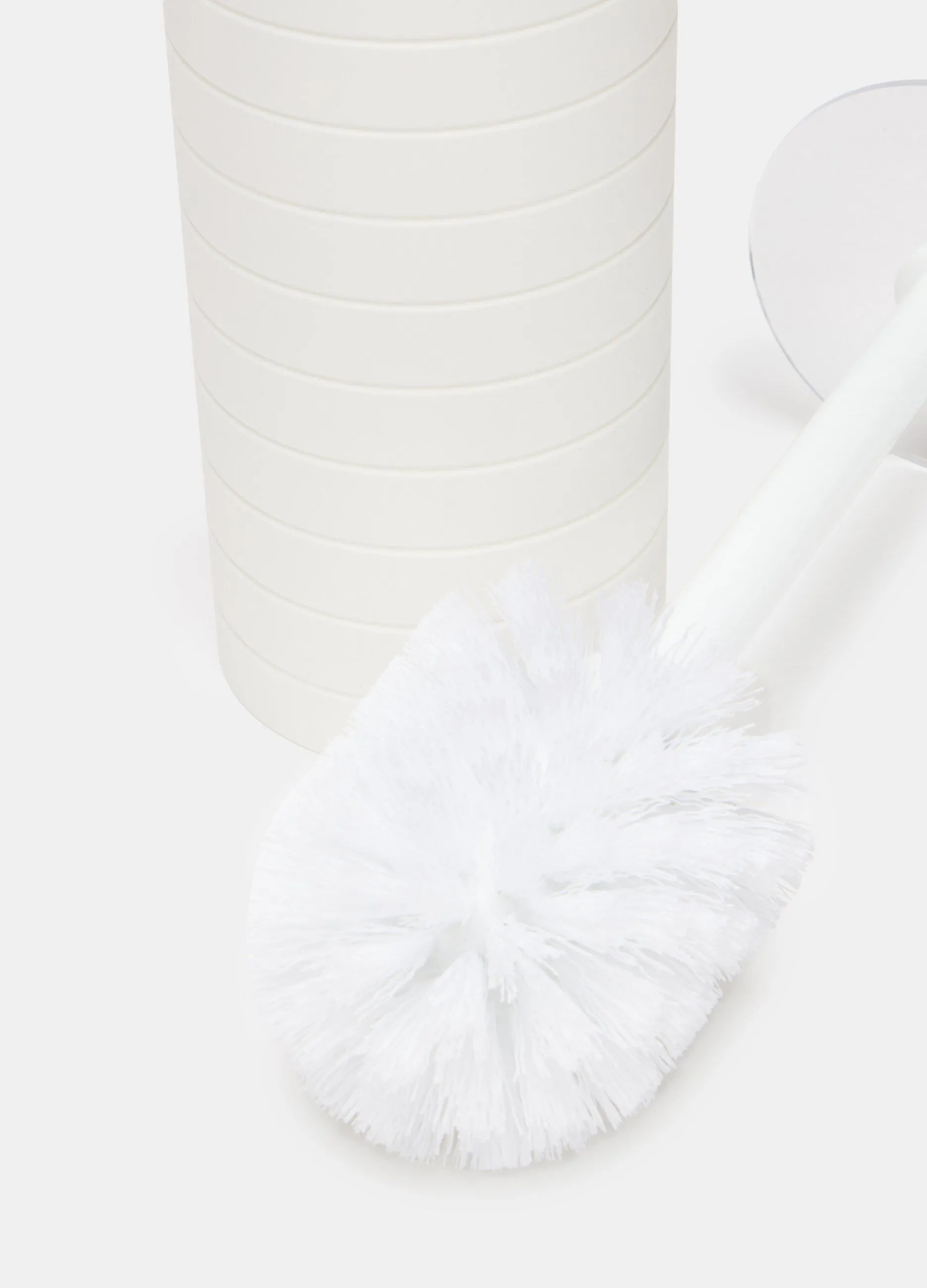 CROFF  Porta scopino a righe in plastica