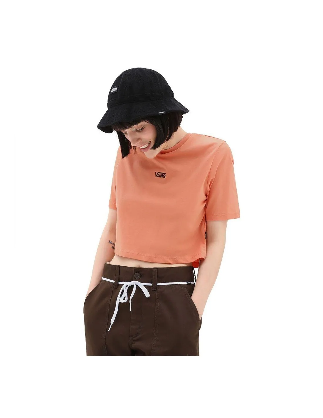 Crop Top Vans Wm Flying V Crop Crew Sport Sun Baked