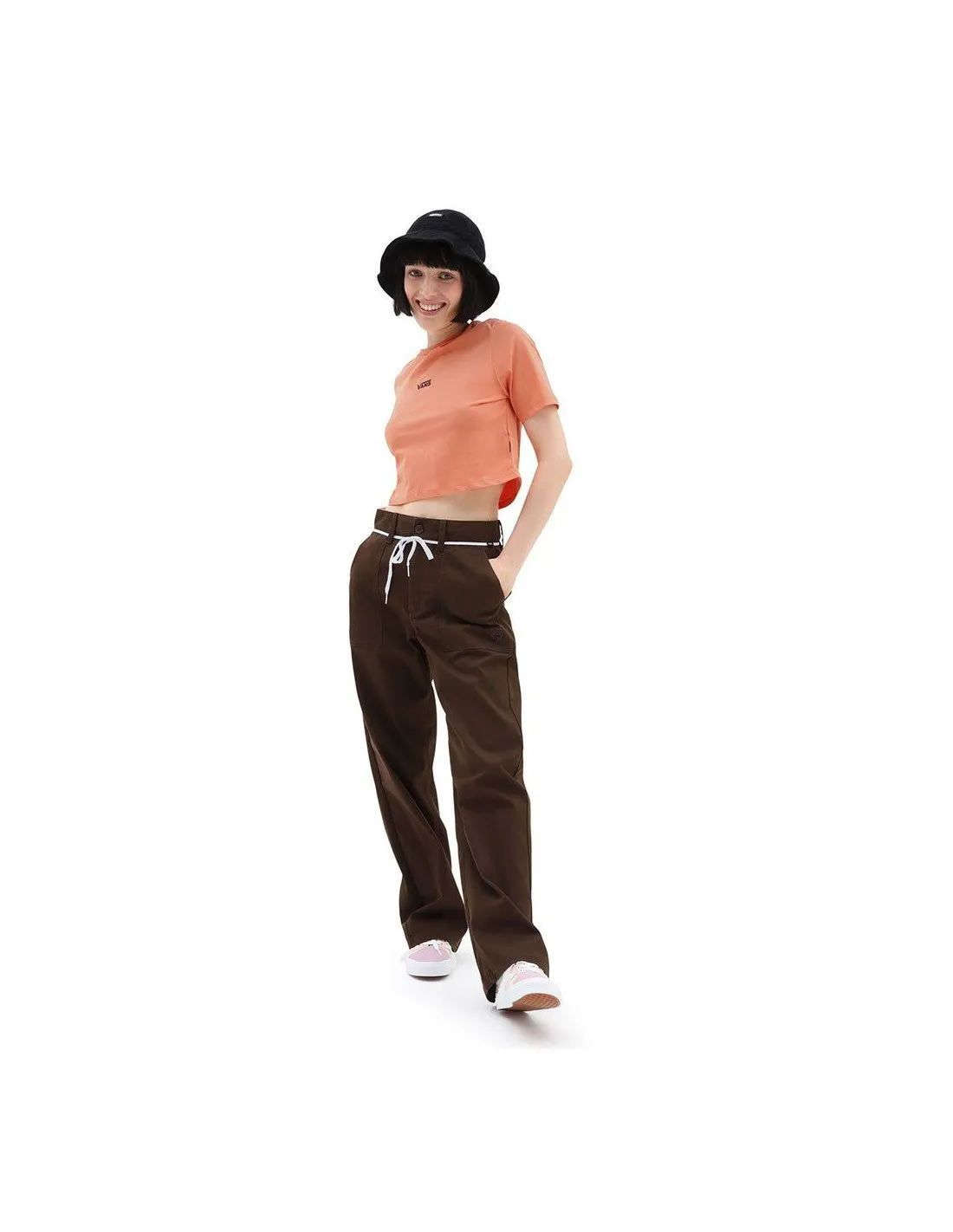 Crop Top Vans Wm Flying V Crop Crew Sport Sun Baked