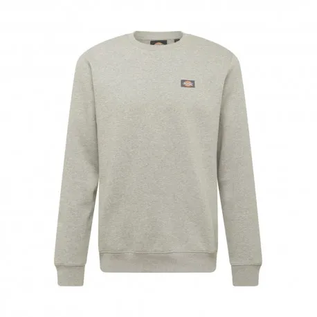 Dickies Felpa Girocollo Logo Piccolo Grigio Uomo