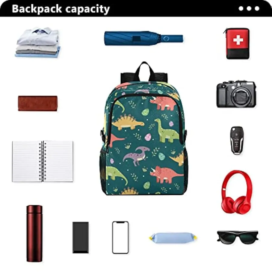 Dinosauro Leggero Packable Escursionismo Zaino 22L Borsa Da Viaggio Casual Daypack per Viaggi Escur, Multicolore 244792504