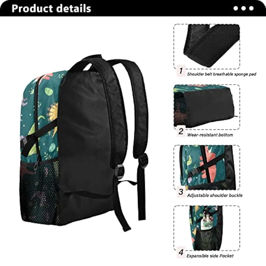 Dinosauro Leggero Packable Escursionismo Zaino 22L Borsa Da Viaggio Casual Daypack per Viaggi Escur, Multicolore 244792504