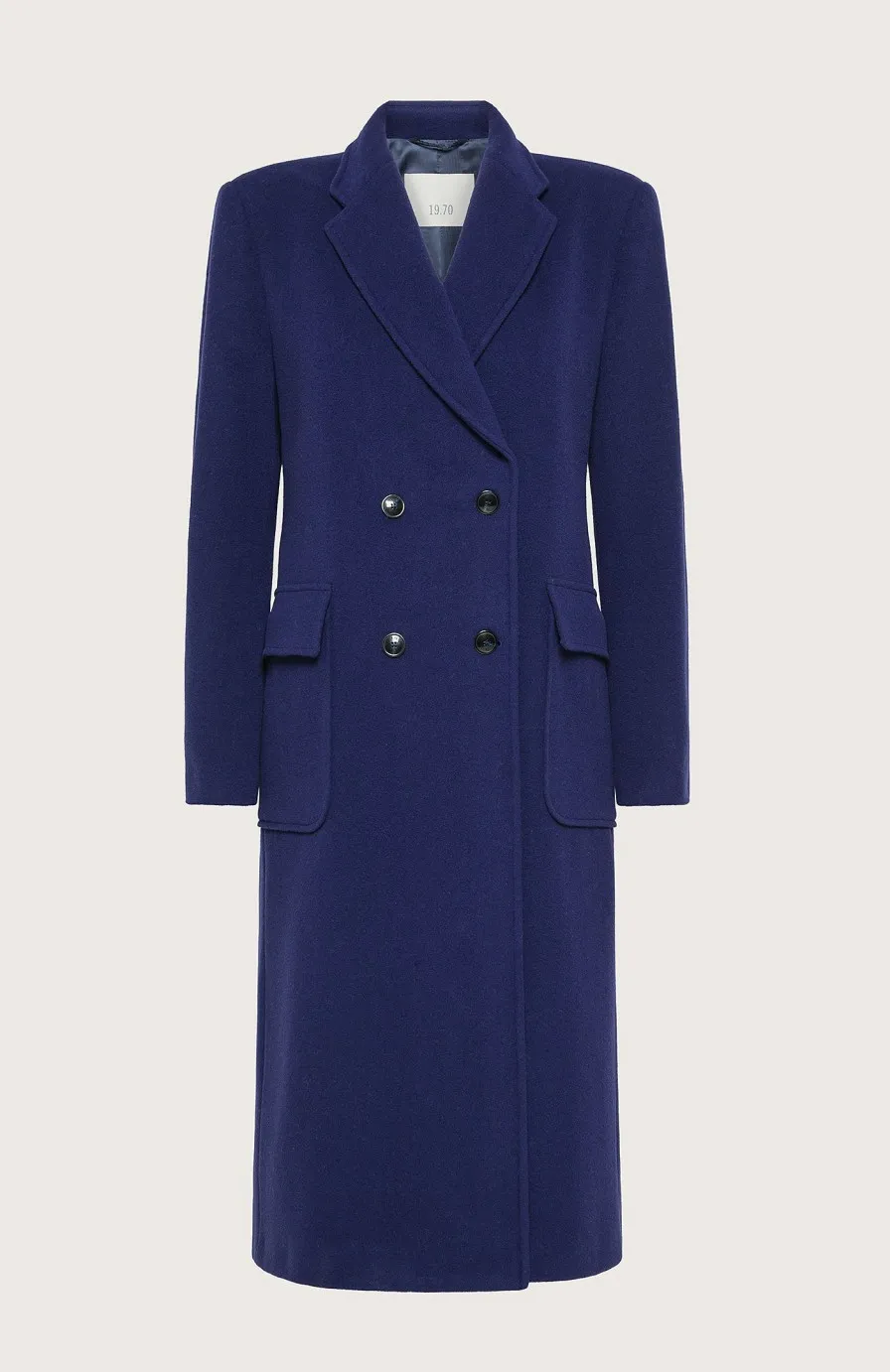 Donna Seventy Venezia  | Cappotto Doppiopetto Al Ginocchio