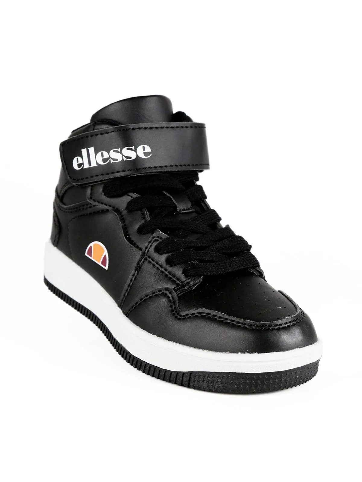 Ellesse Baskets montantes avec déchirure en éco-cuir