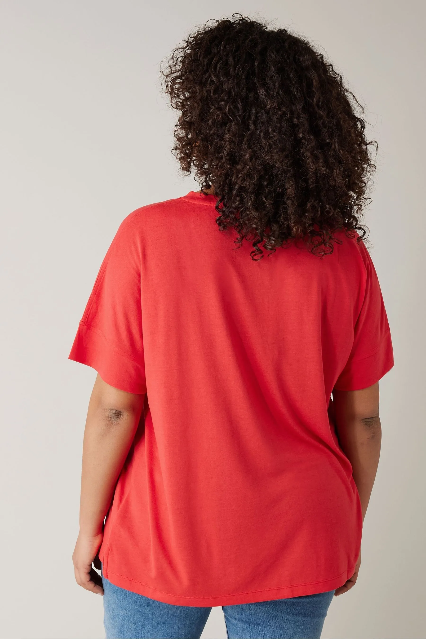 Evans Green V-Neck Modal T-Shirt    
