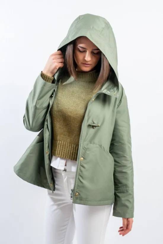 FAY PARKA CORTO CAPPUCCIO SFODER NAW12483240AXX V408