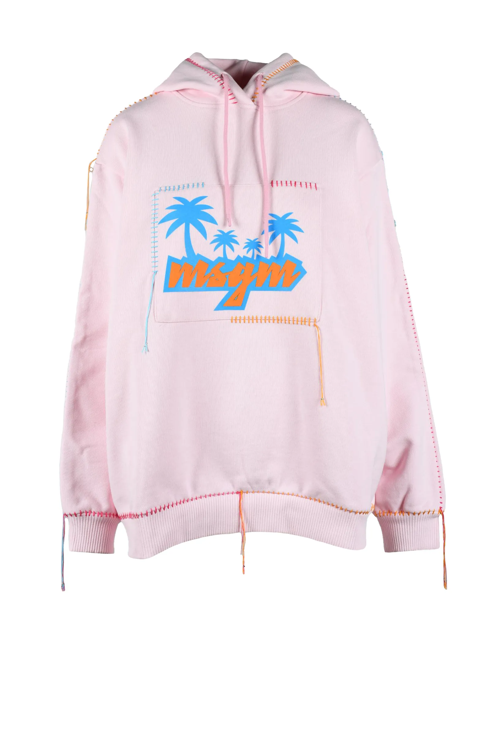 Felpa con cappuccio MSGM  Rosa