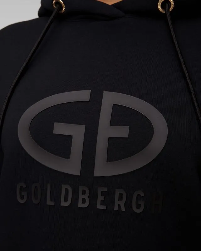 Felpa nera con cappuccio Goldbergh Harvard