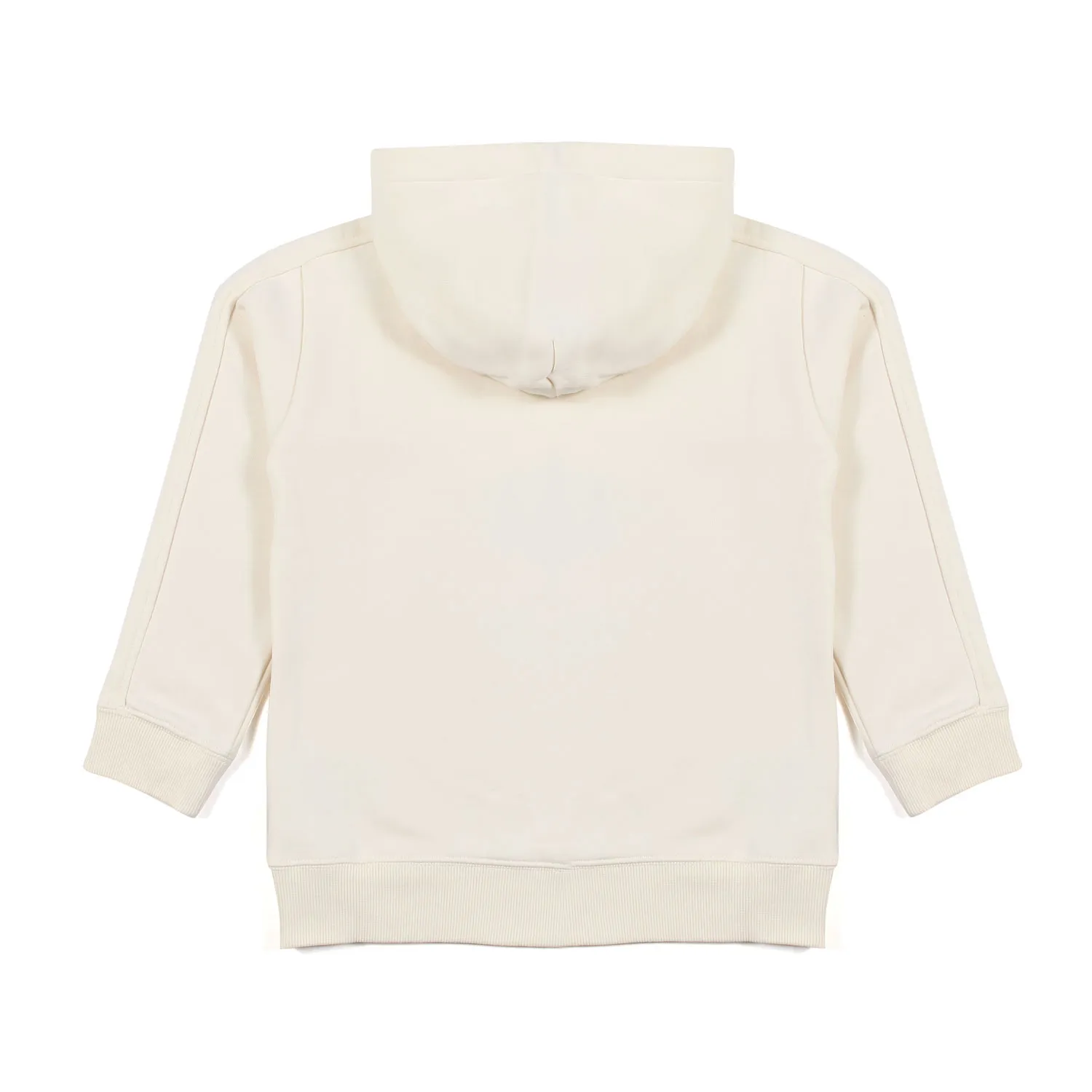 Felpa Unisex Bianco Crema Con Cappuccio
