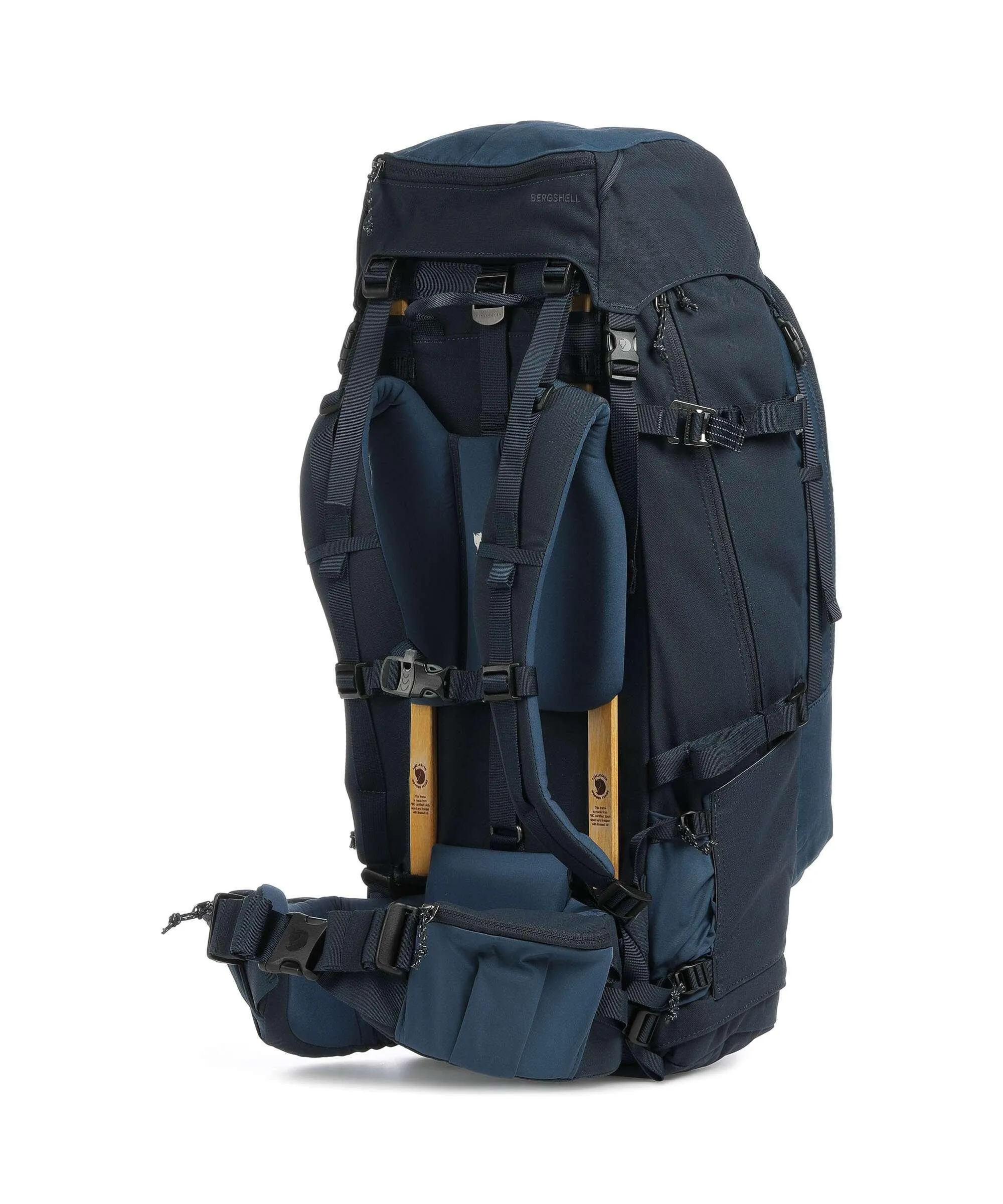  Fjällräven Keb 52 Zaino da trekking poliammide, cotone biologico, poliestere riciclato navy  