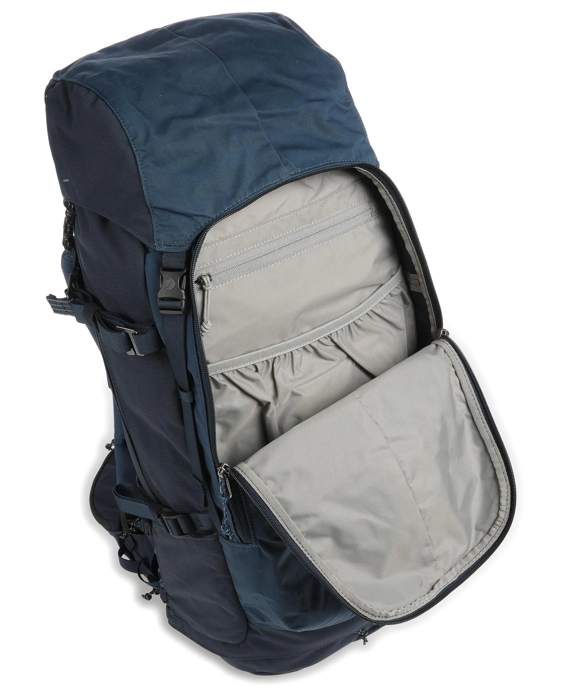  Fjällräven Keb 52 Zaino da trekking poliammide, cotone biologico, poliestere riciclato navy  