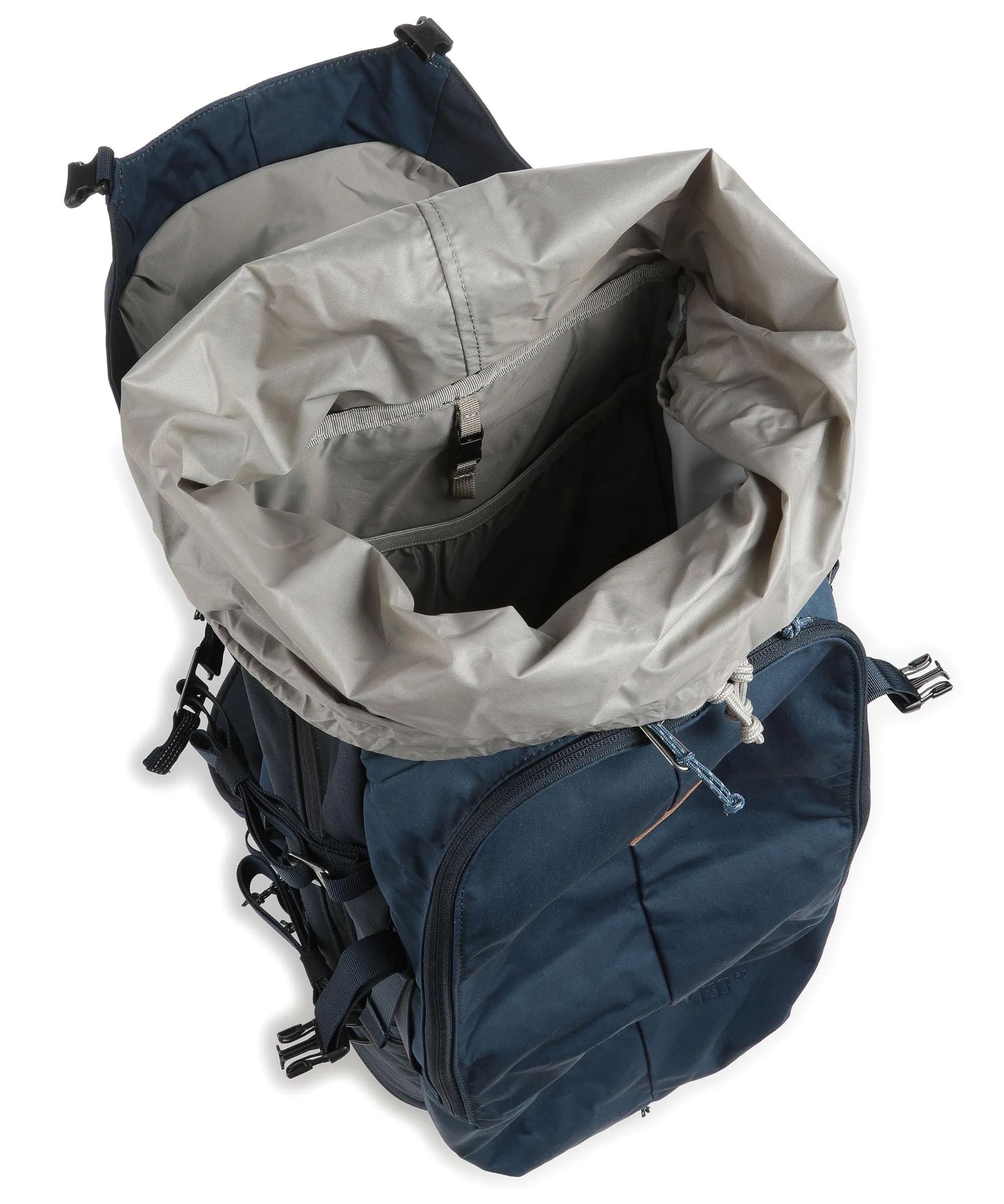  Fjällräven Keb 52 Zaino da trekking poliammide, cotone biologico, poliestere riciclato navy  