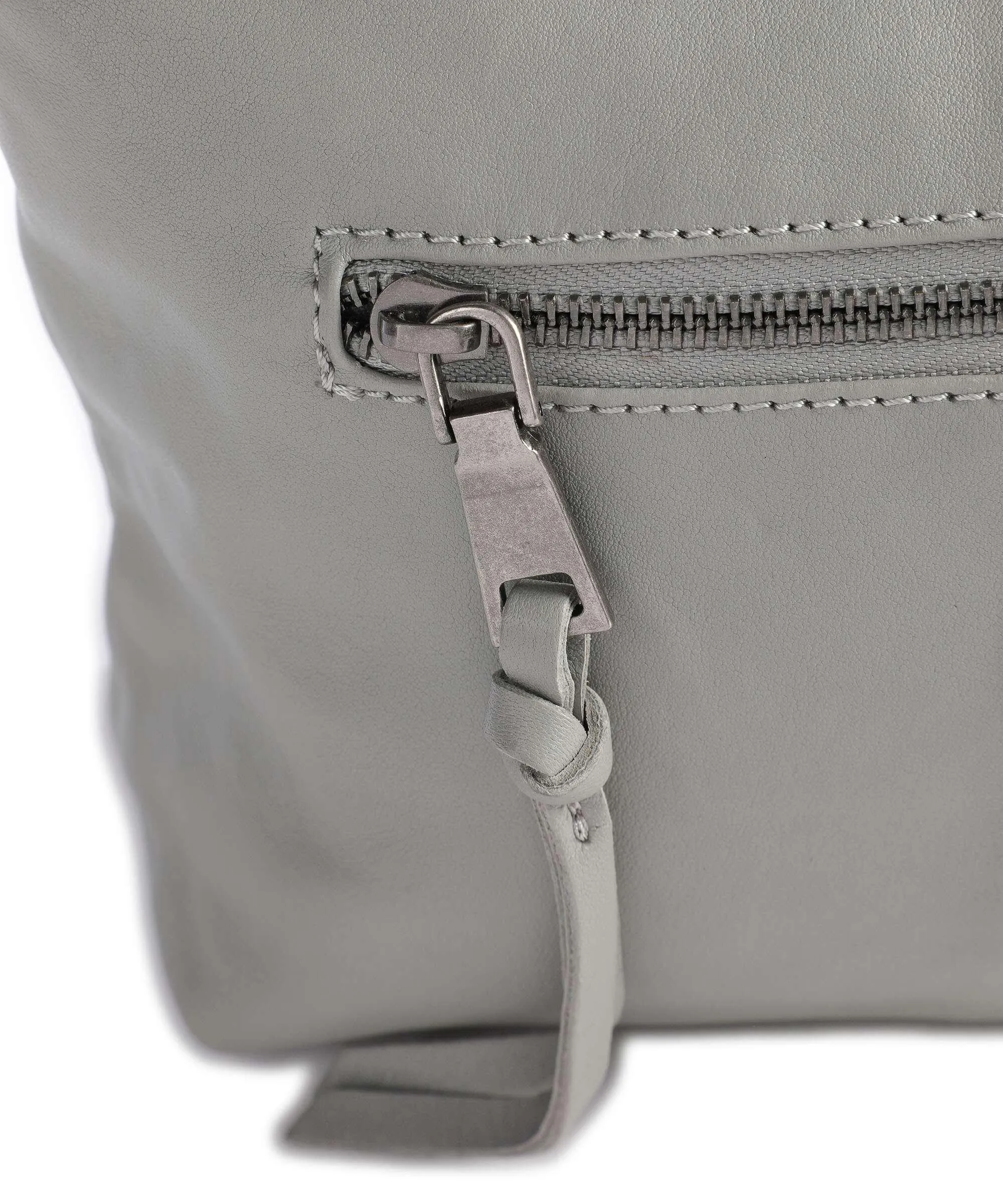  FredsBruder Jerren Borsa a tracolla pelle a grana fine grigio  