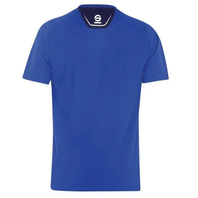 Fuori tutto- T-shirt Maglietta Elasticizzata TRENTON Sparco in cotone - Royal taglia 2XL