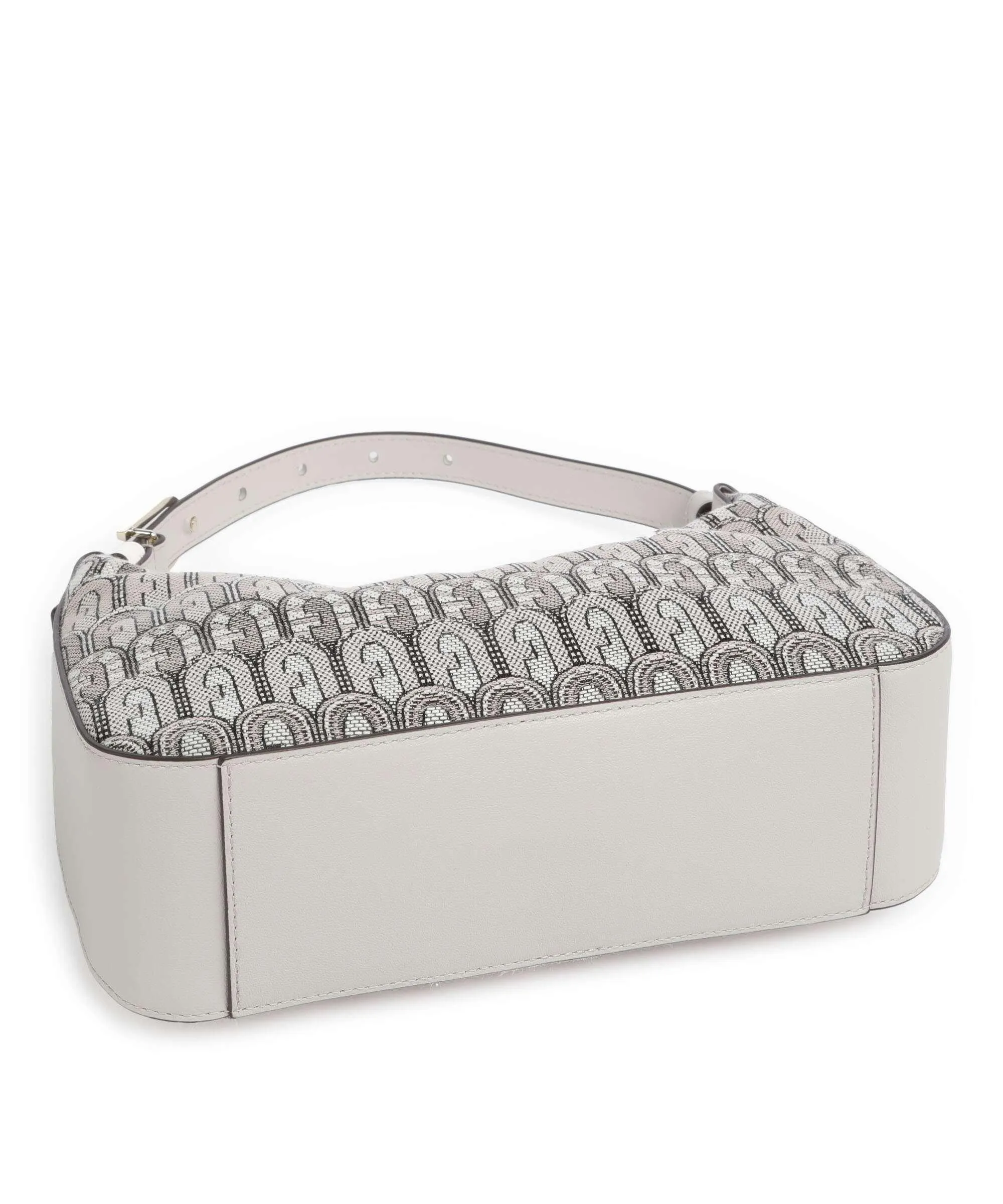 Furla Flow S Borsa a spalla tissu beige  