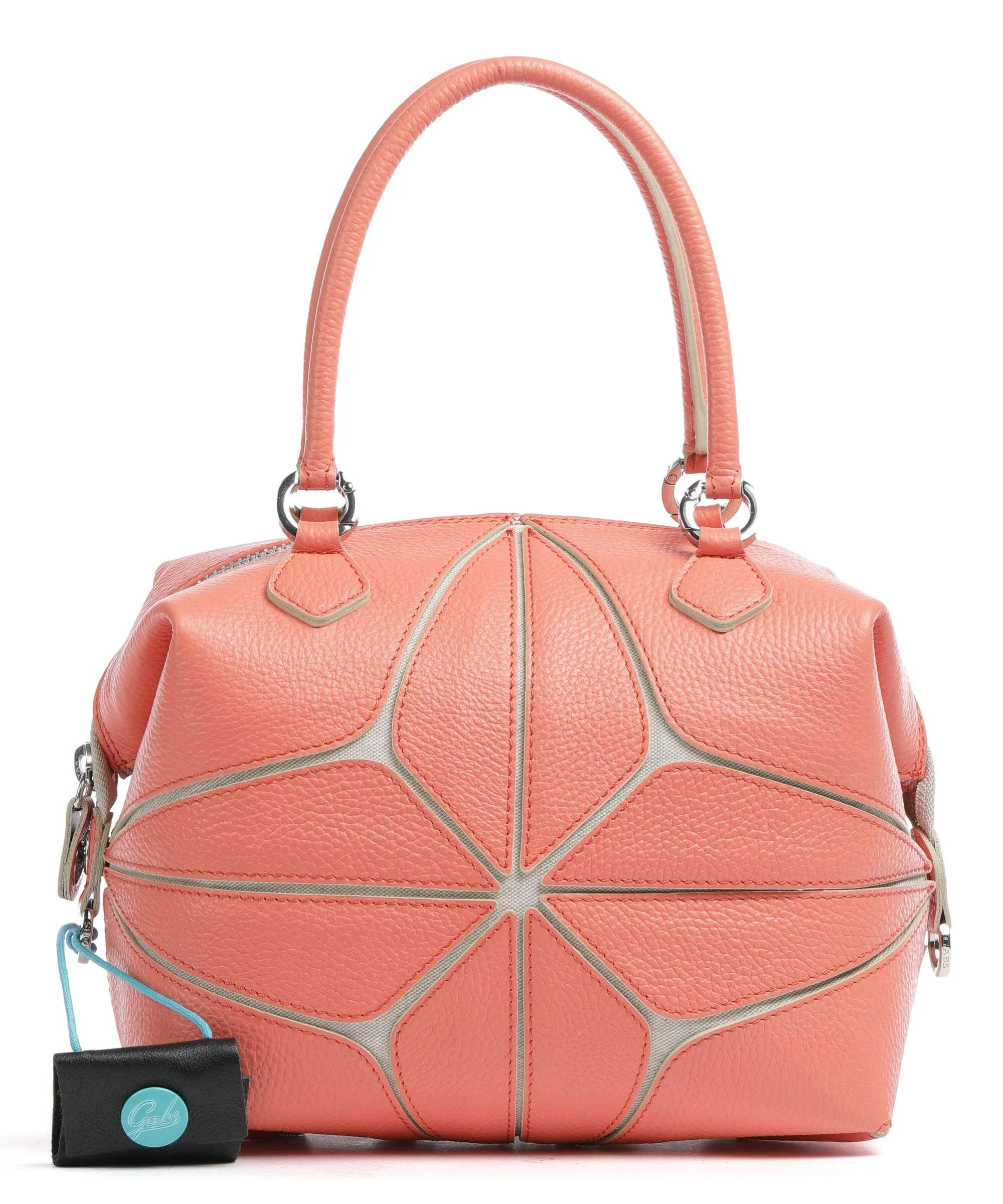  Gabs Sterlizia Plus M Borsa shopper pelle di vitello grana bianco  