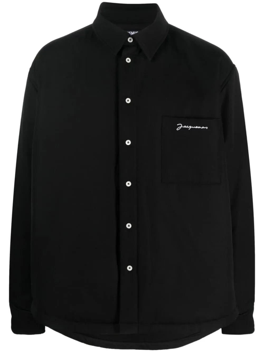 Giacca-camicia la chemise boulanger in nero - uomo