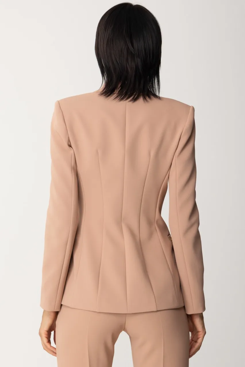 Giacca con accessori gold Nudo