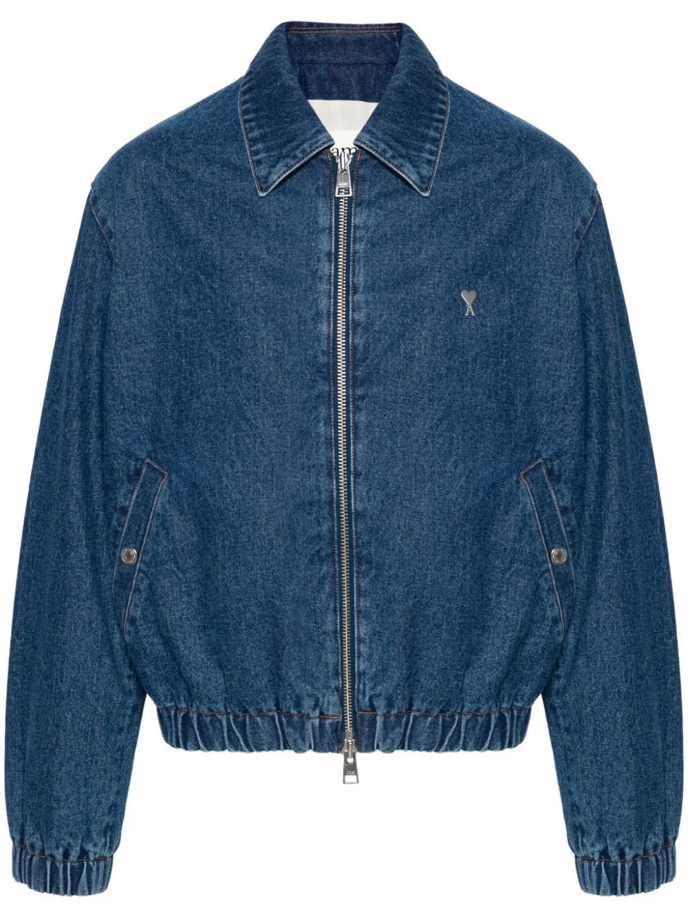 Giacca denim Ami de Coeur in blu - uomo