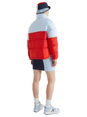 Giacca Donna Imbottita Color Block