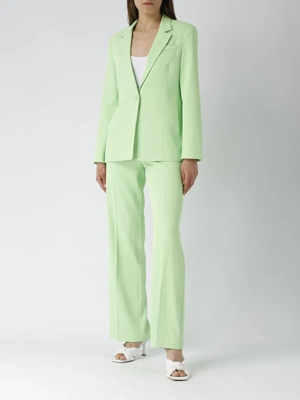 Giacca donna Nenette in crepe stretch Verde Mela