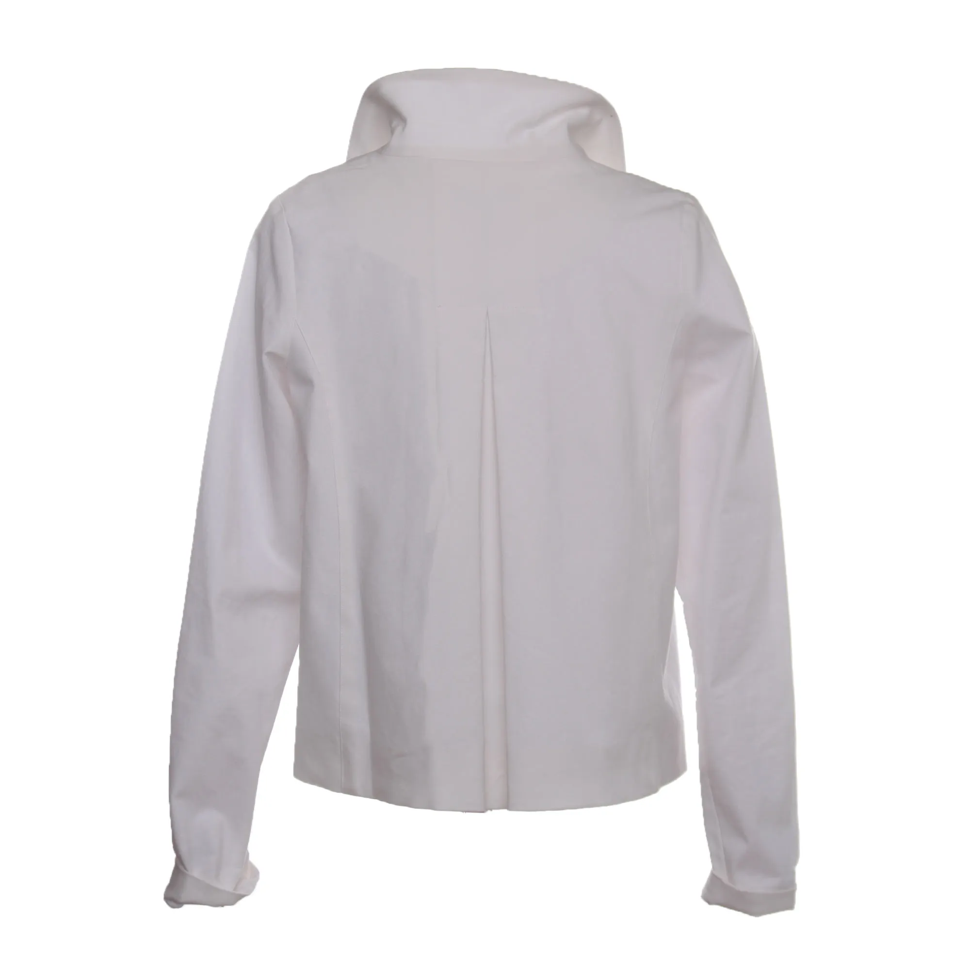 Giacca Girl Bianca In Tessuto Stretch