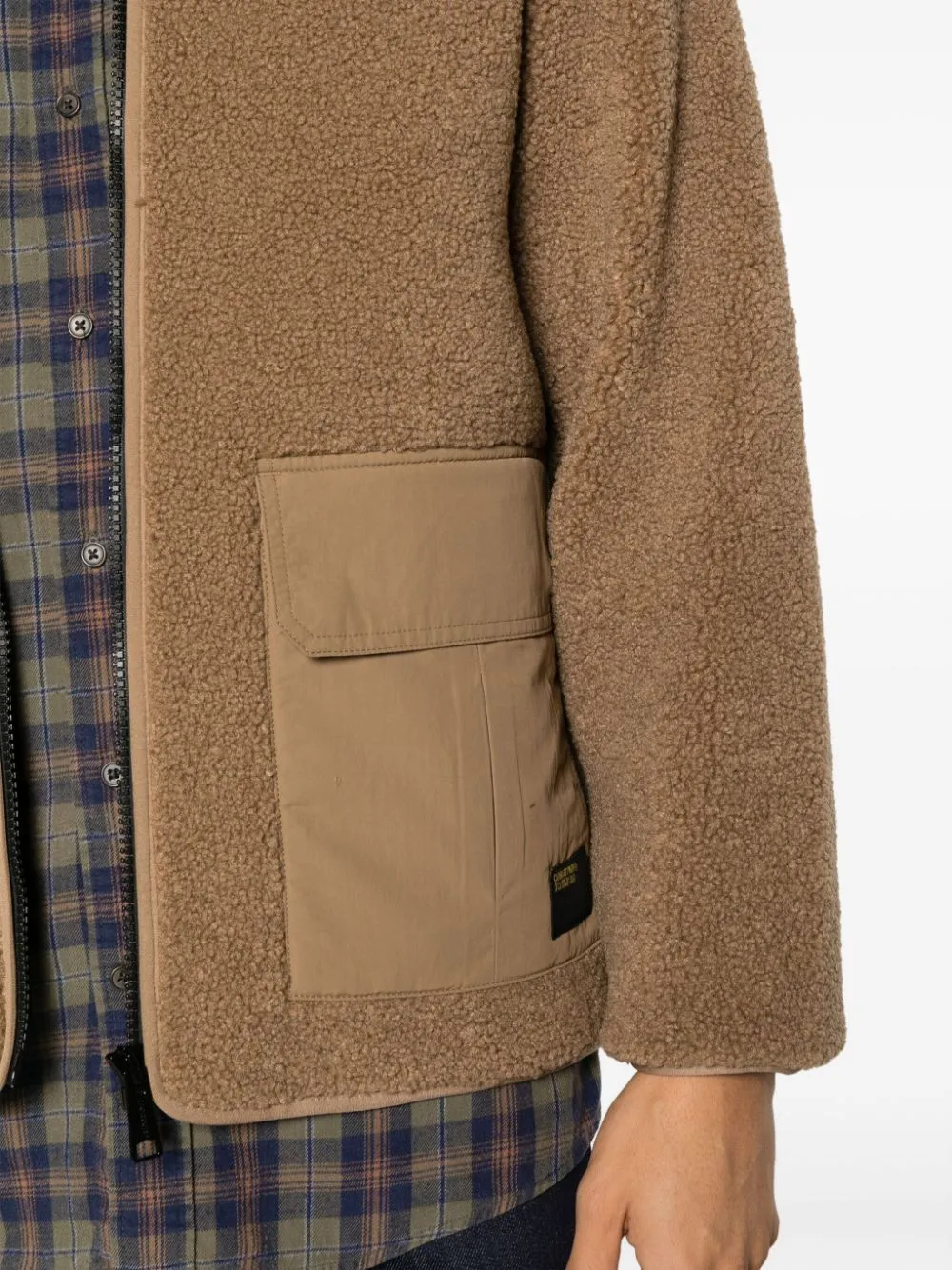 Giacca imbottita Devin Liner in marrone - uomo