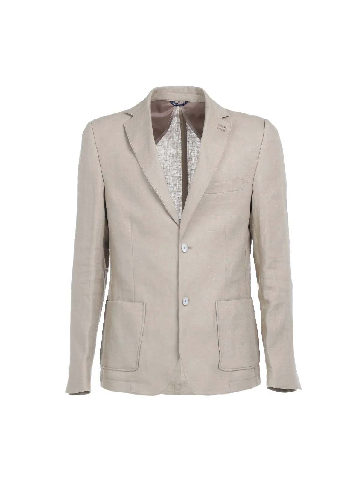GIACCA "FIRENZE" BEIGE IN LINO