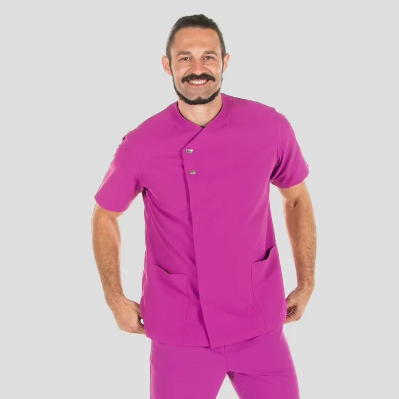 Giacca sanitaria da uomo in microfibra Hugo