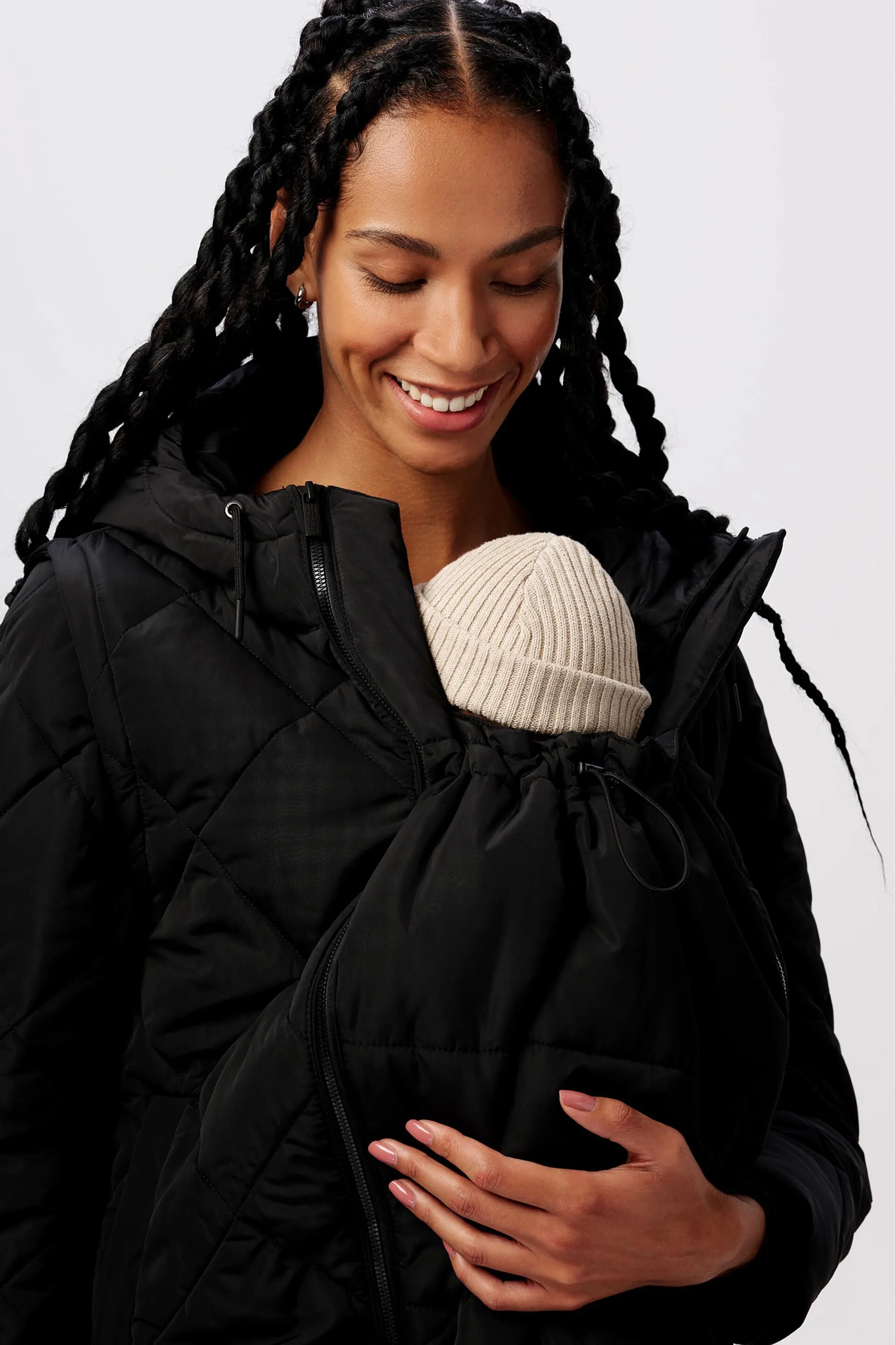 Giacca trapuntata MATERNITY imbottita 3 in 1