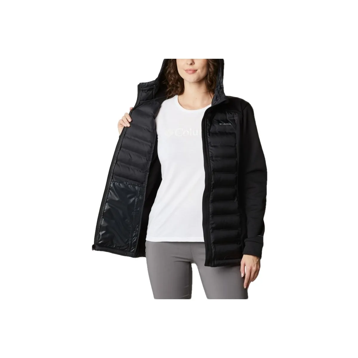 Giacca W Out Shield Insulated , Nero
