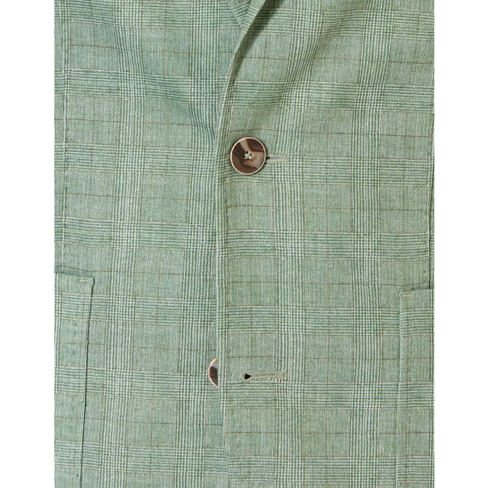 Giacca Weis in jersey glencheck elasticizzato Verde