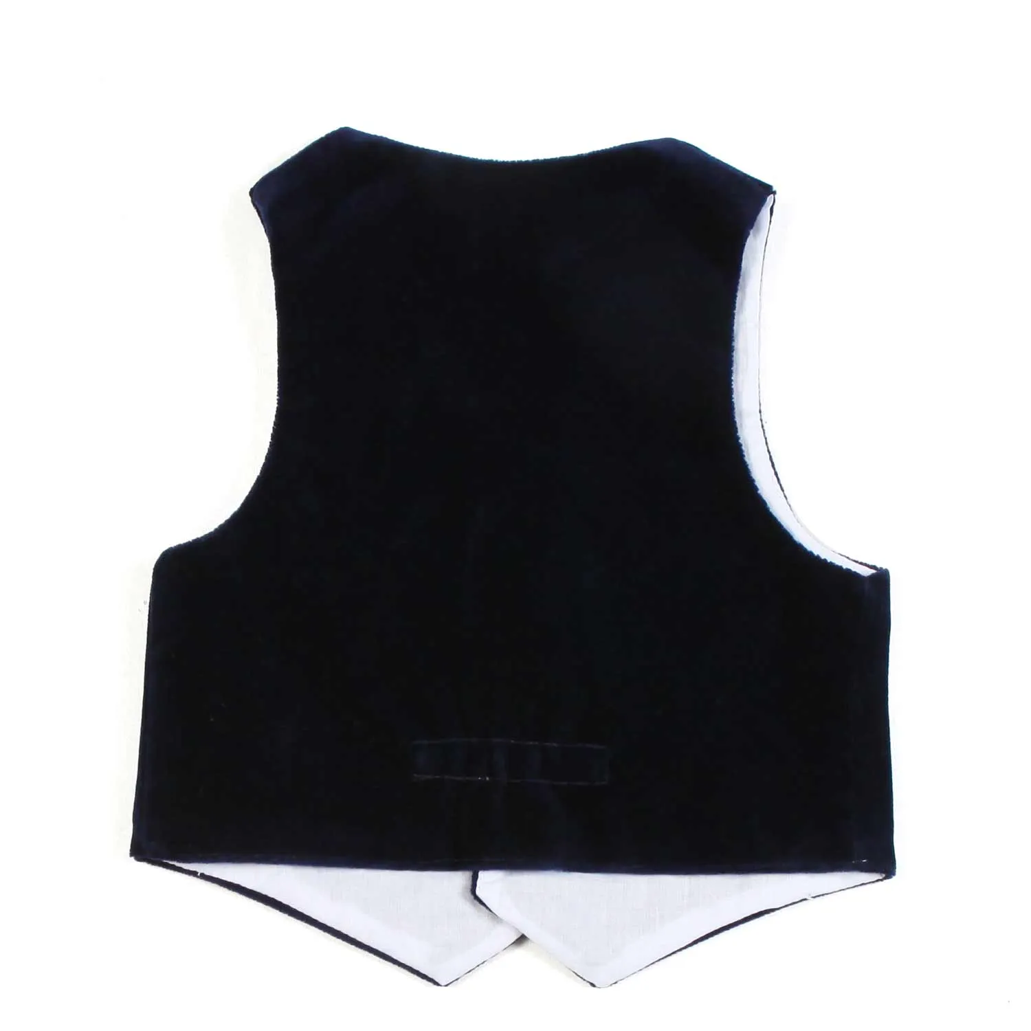 Gilet Blu Navy E Bianco Bimbo E Neonato