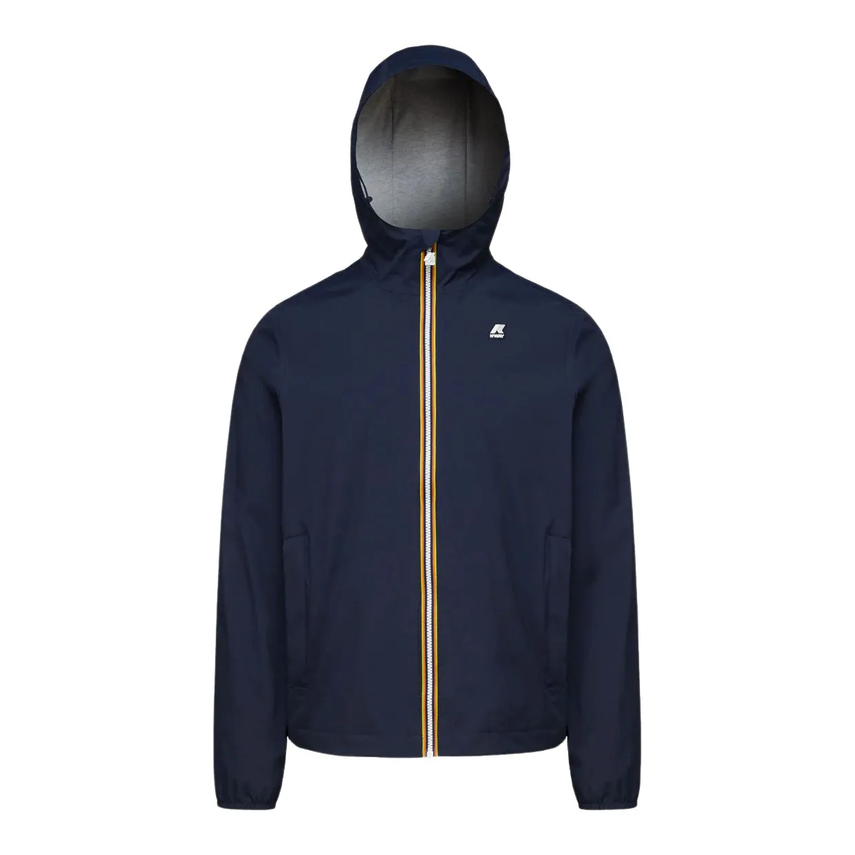 Giubbino K-Way Jack Stretch Nylon Jersey Blu