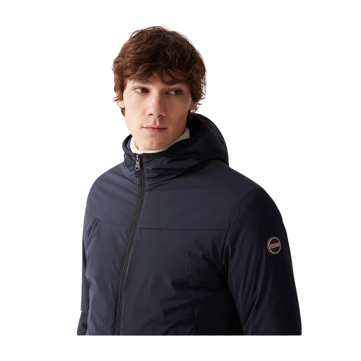 Giubbino Uomo Colmar Tessuto Stretch Blu Navy