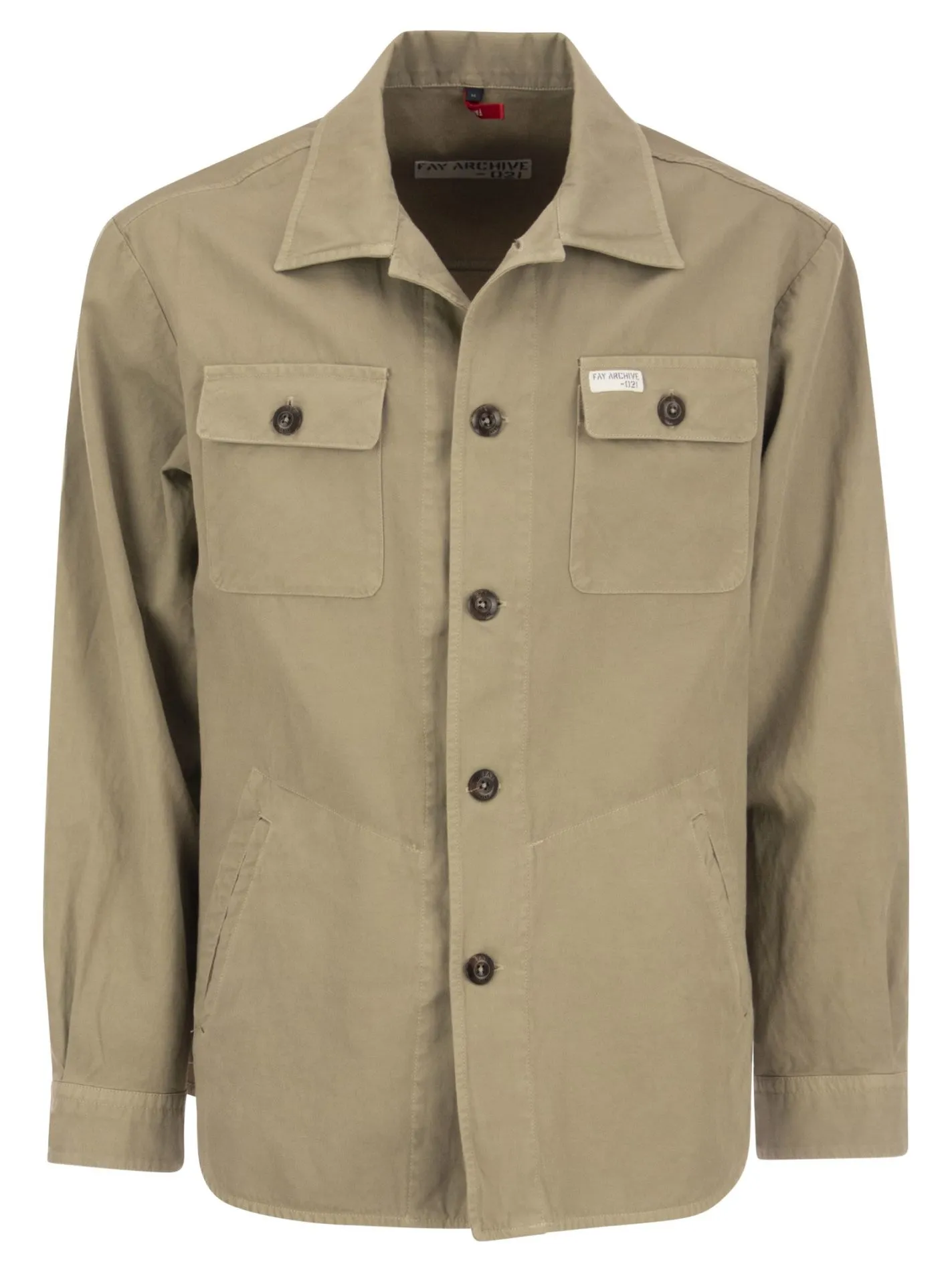 Giubbotto leggero taglio camicia