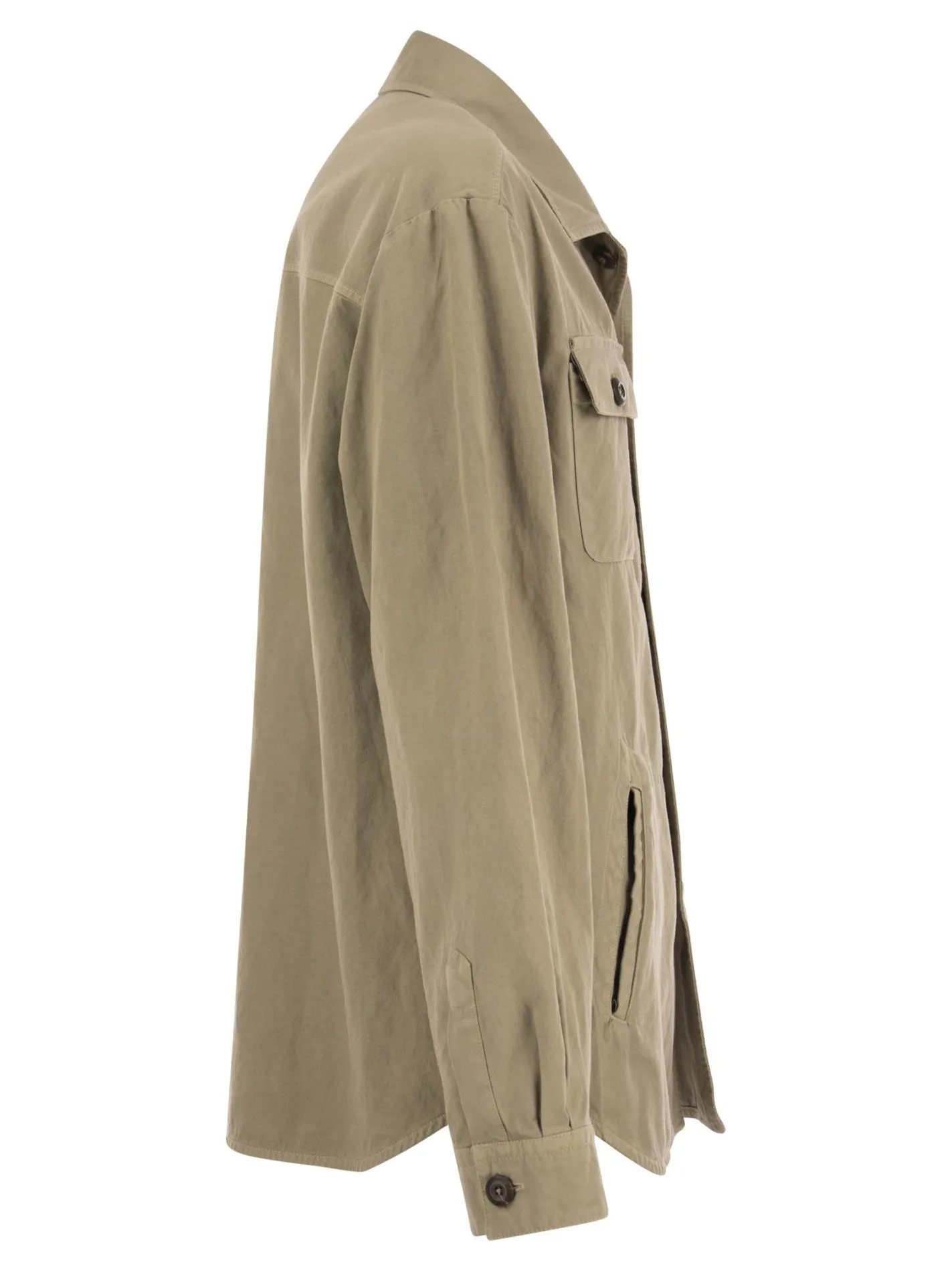 Giubbotto leggero taglio camicia