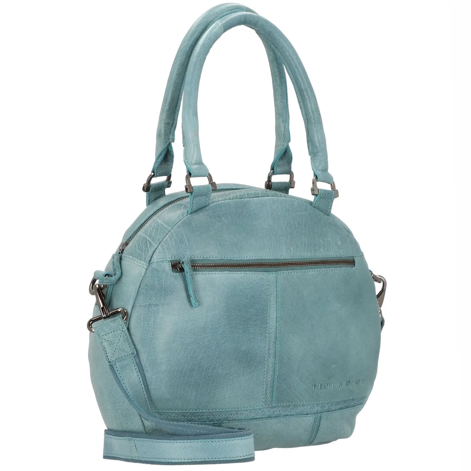 Greenland Nature Femi & Nine Borsa a tracolla in pelle 32 cm