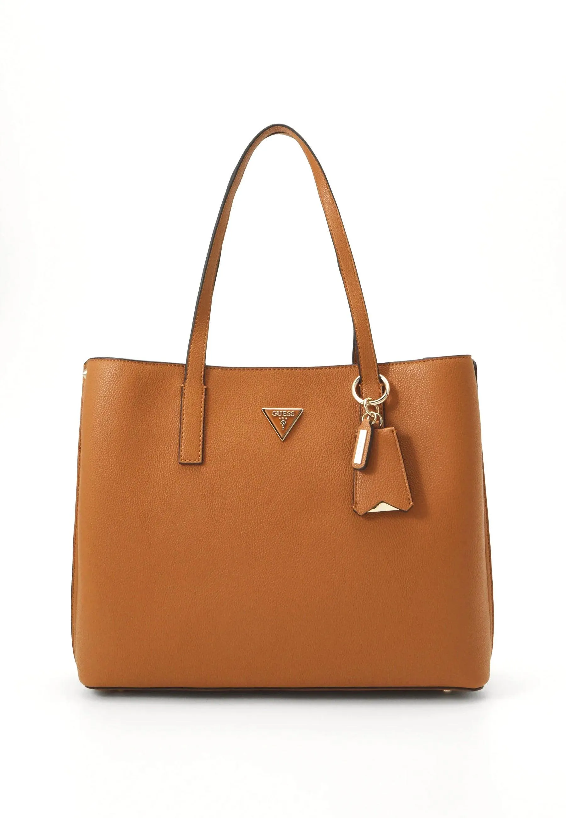 GUESS Eco Angy Borsa Tote Socety Cognac Marrone EVG896523