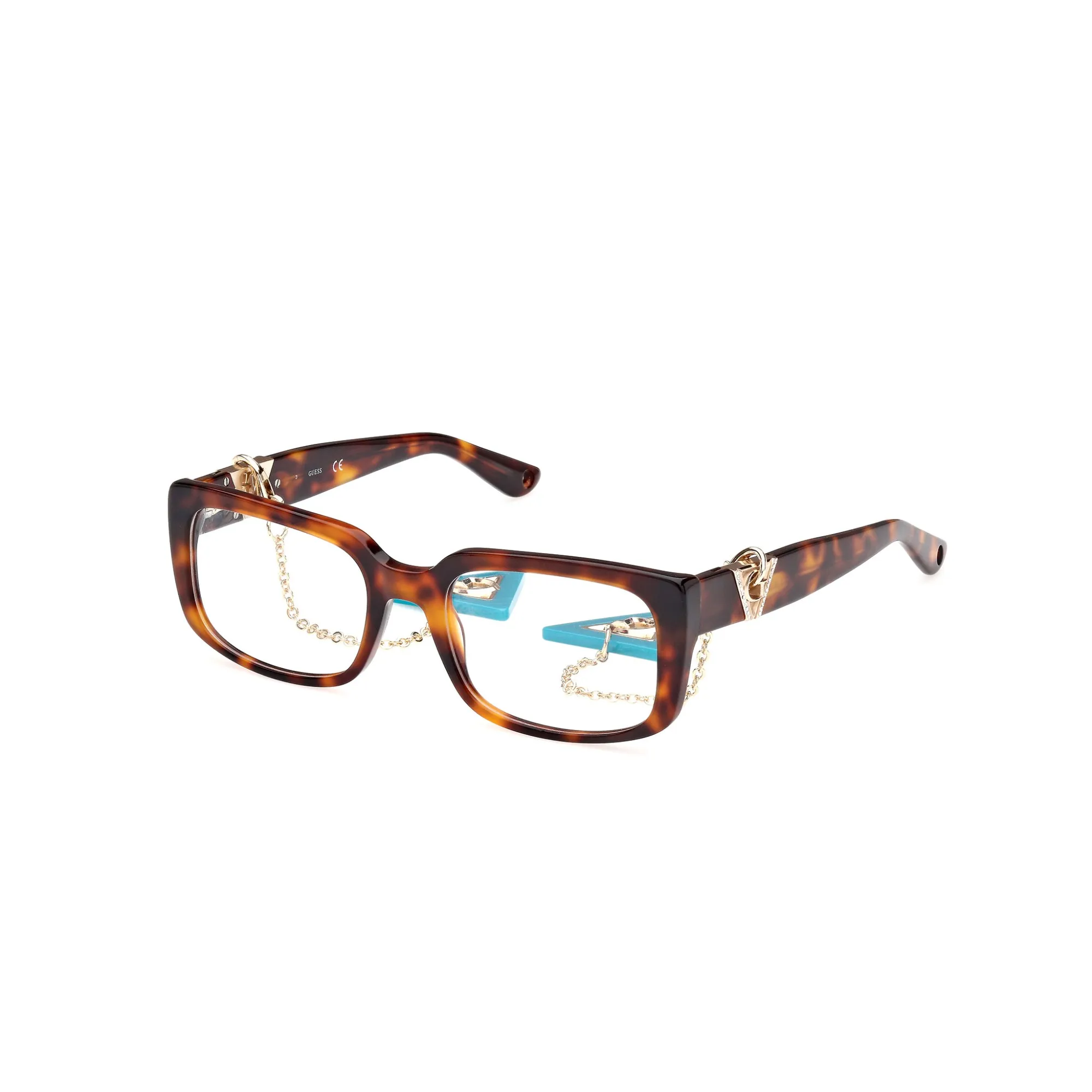   Guess GU 2959 - 052 Avana Scura | Occhiale Da Vista Donna 