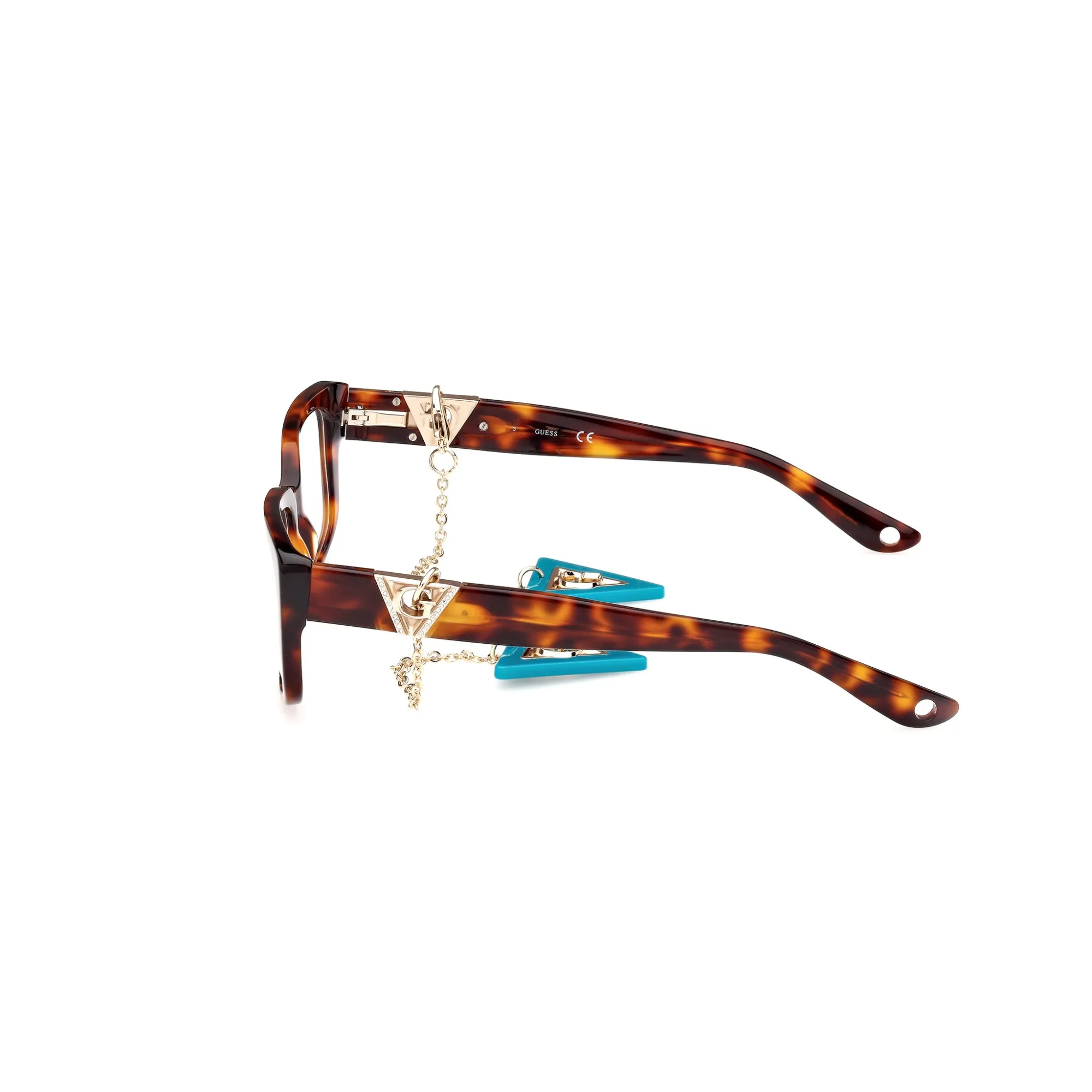  Guess GU 2959 - 052 Avana Scura | Occhiale Da Vista Donna 