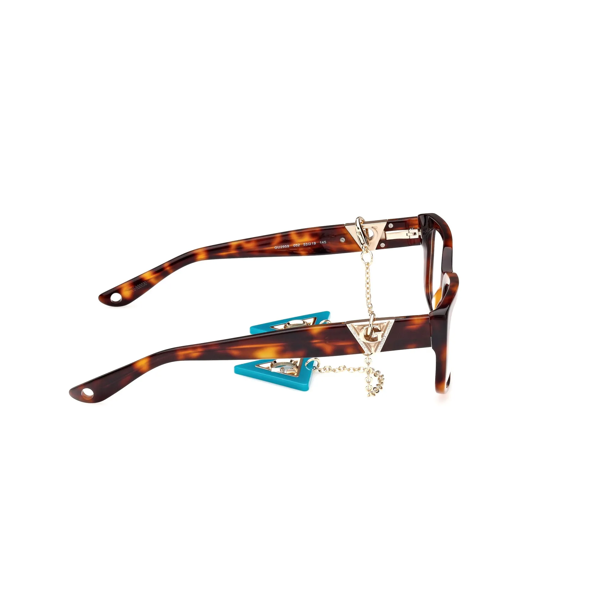   Guess GU 2959 - 052 Avana Scura | Occhiale Da Vista Donna 